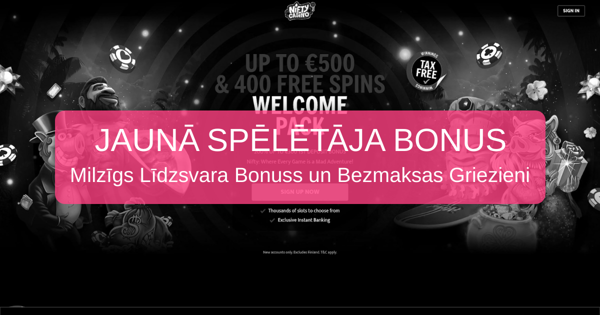 Nifty Casino Latvijas spēlētājiem