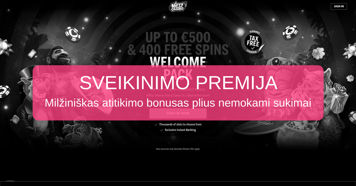 Nifty Casino Lietuvoje