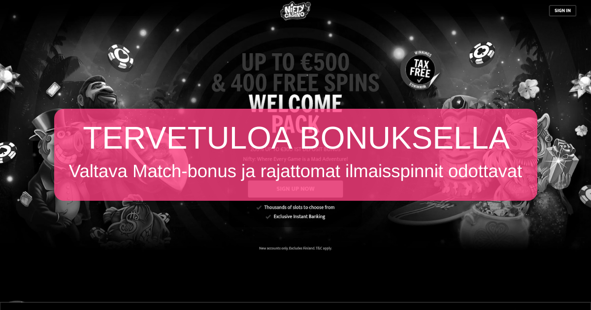 Nifty Casino suomalaisille pelaajille